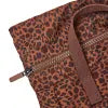 Roka Canfield Small Backpack in Mini Leopard Canvas