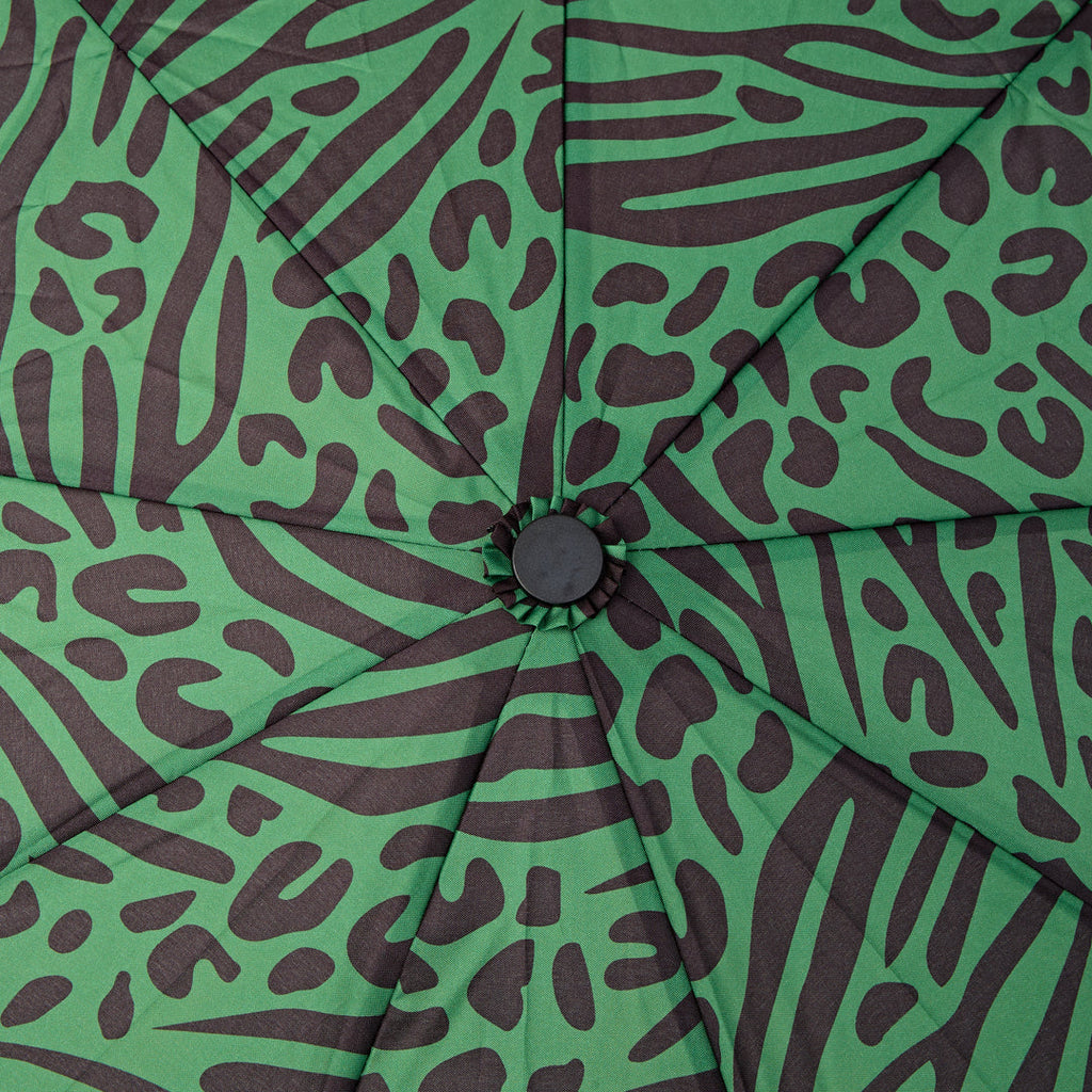 Roka Umbrella In Mixed Animal Artichoke Pongee