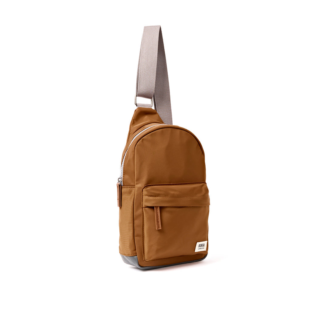 Roka Willesden Sling Bag in Biscuit Nylon