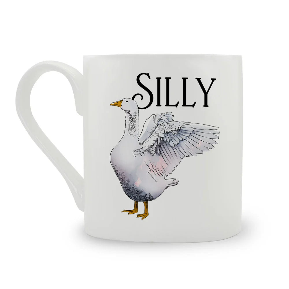 Silly Goose Bone China Mug