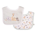 'Little Savannah' African Animal Bib Gift Set (Wrendale)