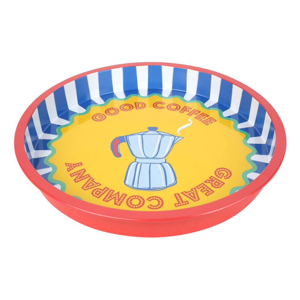 Coffee Tin Tray - 30cm