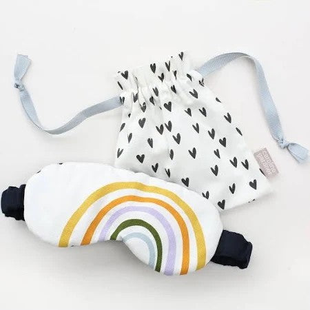Caroline Gardner Eyemask - multi heart and Rainbow