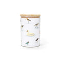 Storage Jar Glass (950ml) - RSPB - Water Birds