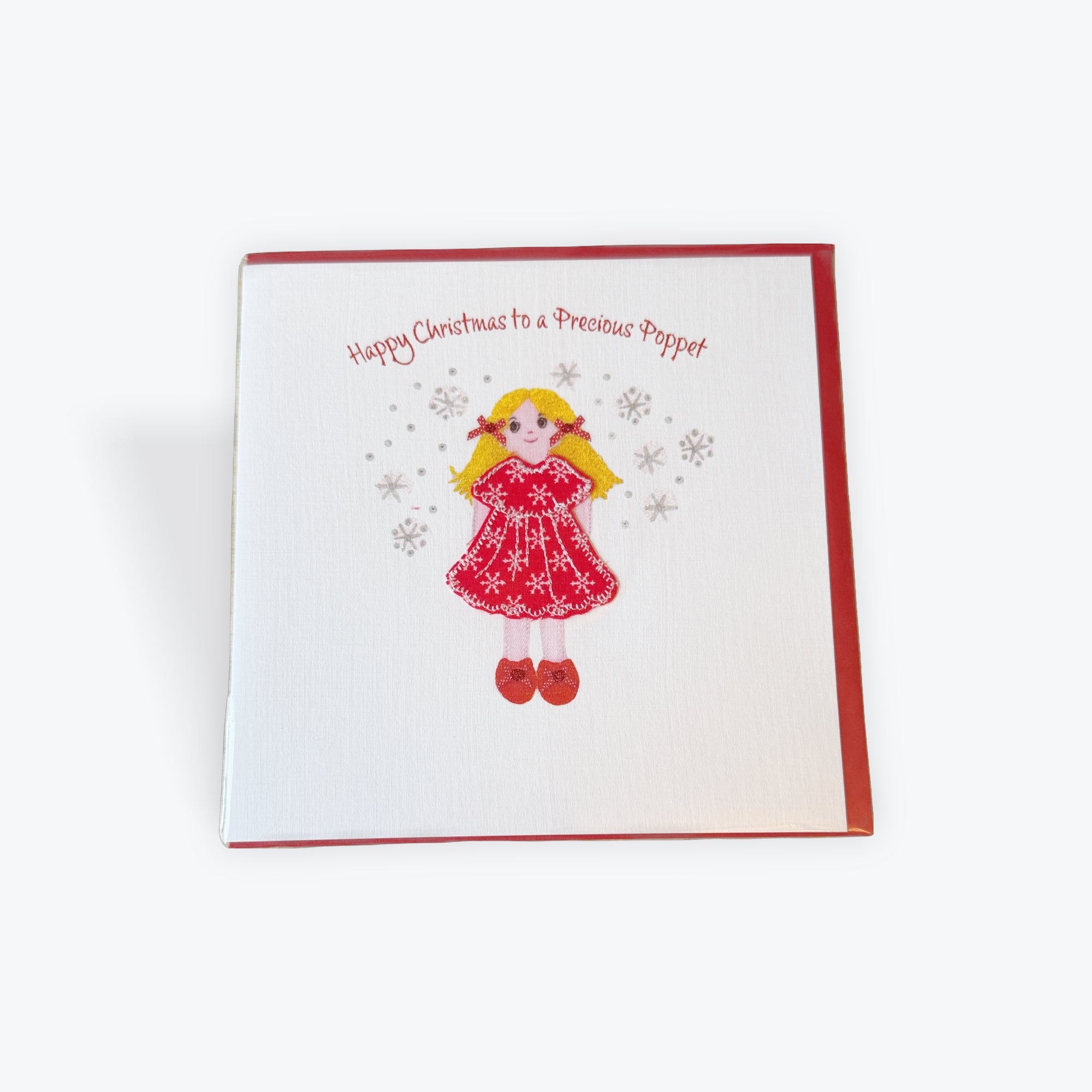 Happy Christmas to a Precious Poppet Card