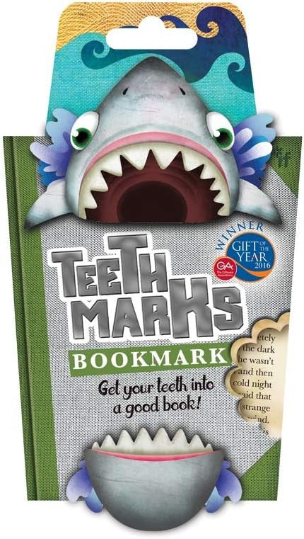 Shark Teethmarks Bookmark
