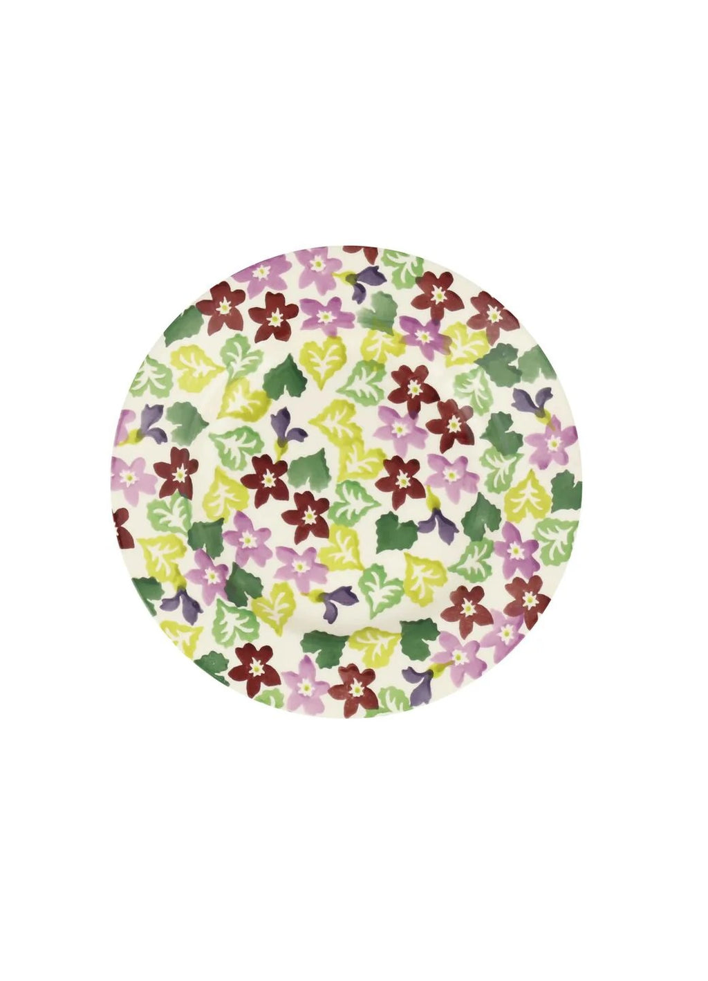 Emma Bridgewater Sweet Violets Medium Dinner Plate, 8.5 Inch