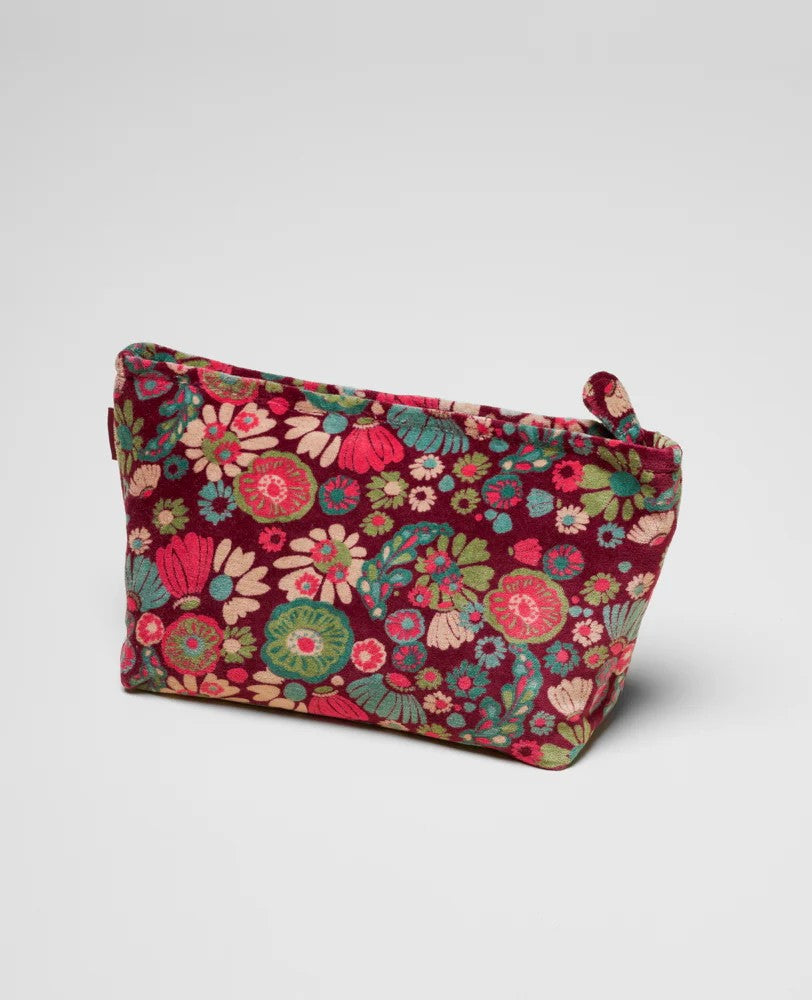 Washbag Velvet - Molly Burgundy