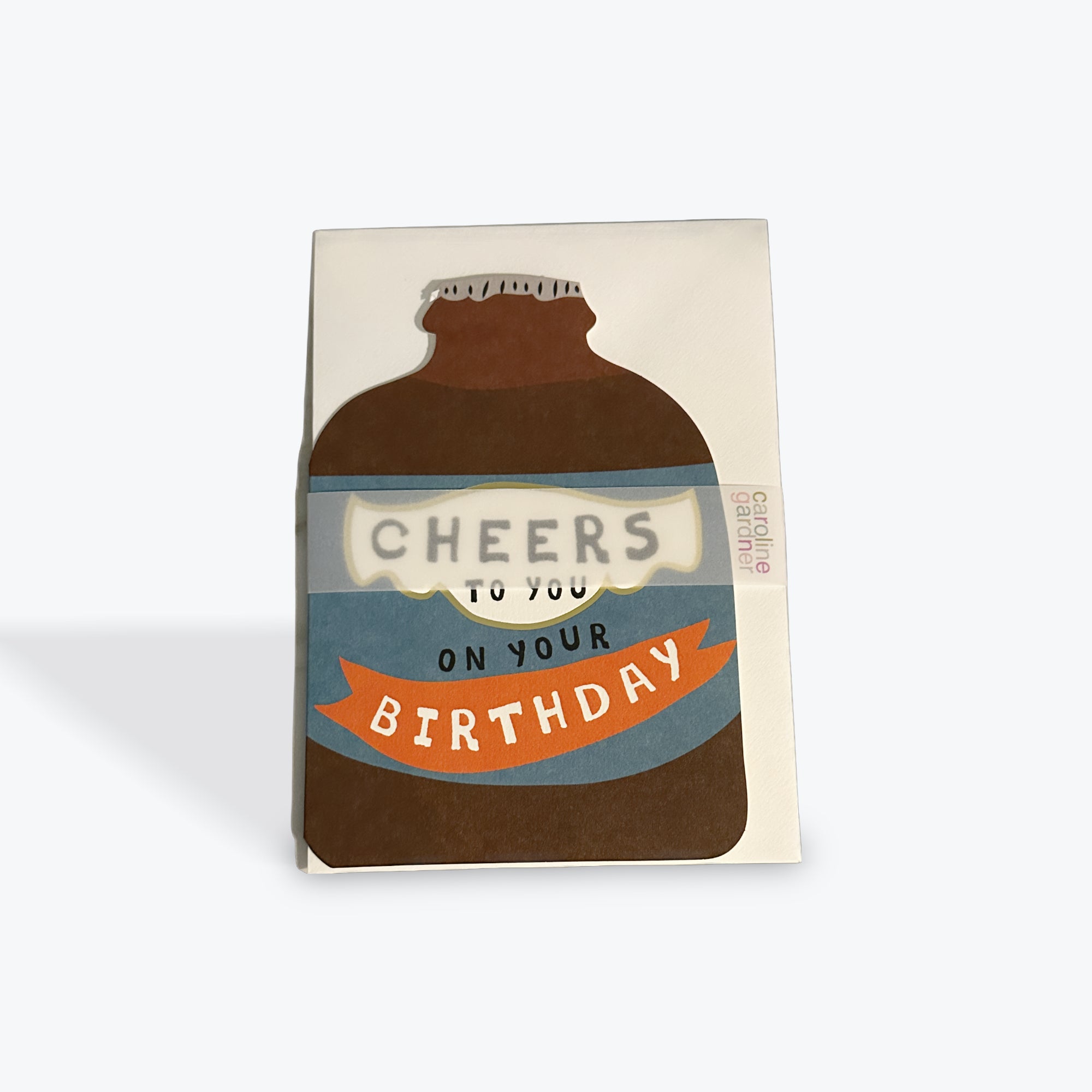 Cheers On Your Birthday Beer Bottle card