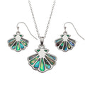 Scallop Jewellery Set - Necklace & Earrings
