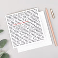 Happy Belated Birthday Card with Quotes