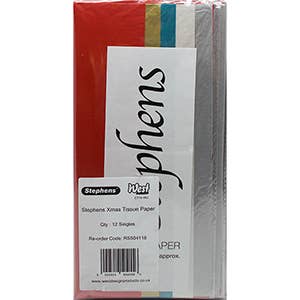 Stephens Assorted Christmas Tissue Paper