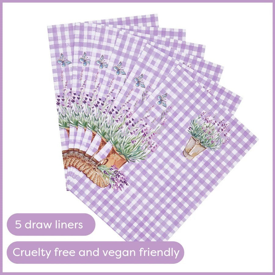 Drawer Liners Scented Sheets Lavender Perfumed