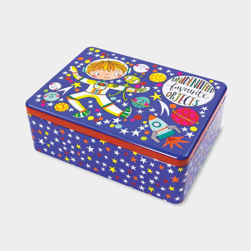 Astronaut Hinged Tin