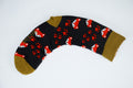 Doris and Dude Brown Fox Socks UK 7 to 11