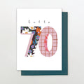 Happy 70th Birthday Card