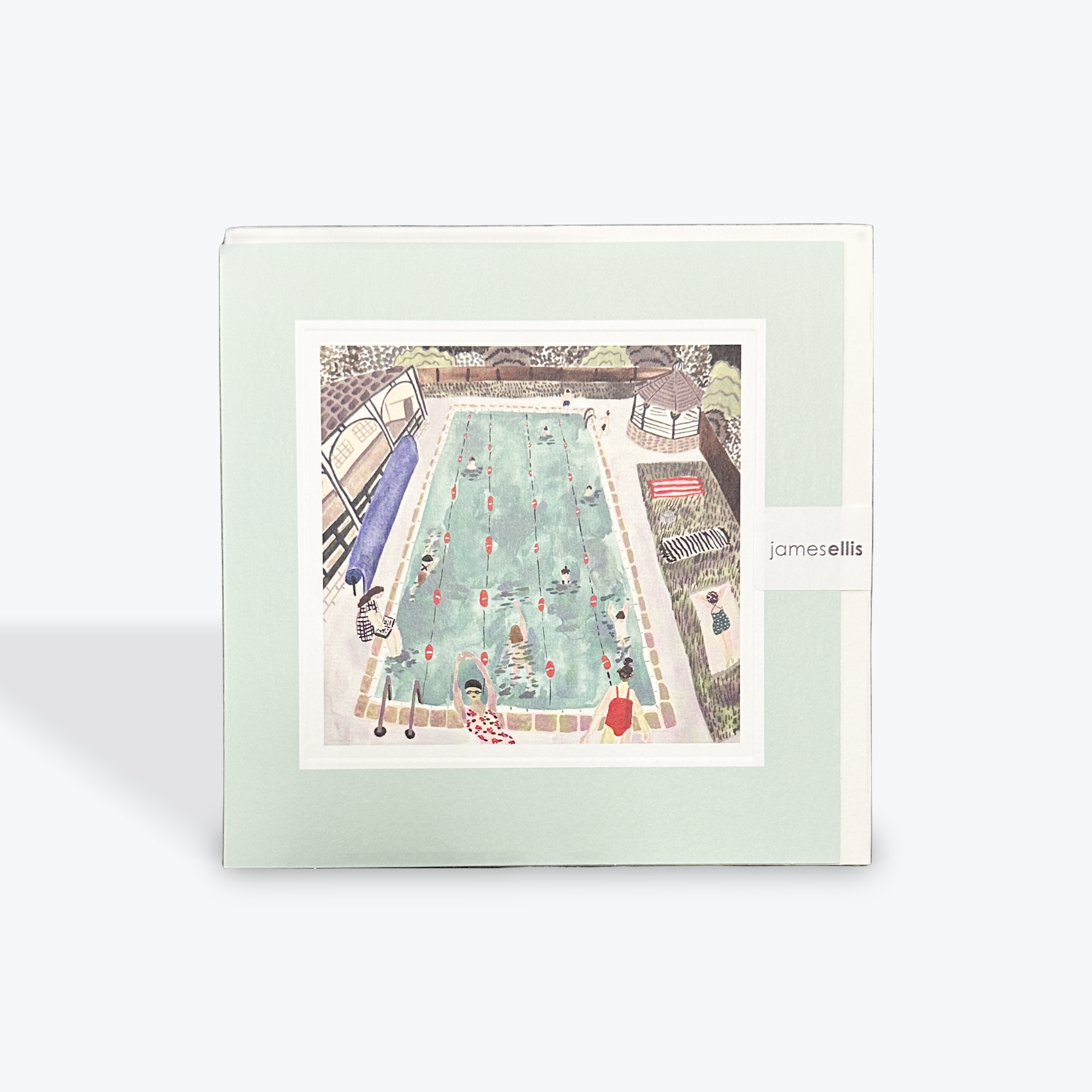 Village Lido Paintworks Card