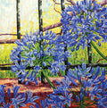 Blue Agapanthus Card