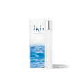 Inis Eau de Parfum Roll-On 8ml frosted glass bottle with silver cap next to tall branded box, on white background