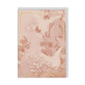 Eastern Elegance Cranes and Blossom Greeting Card
