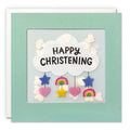 Cloud Confetti Christening Card - Paper Shakies