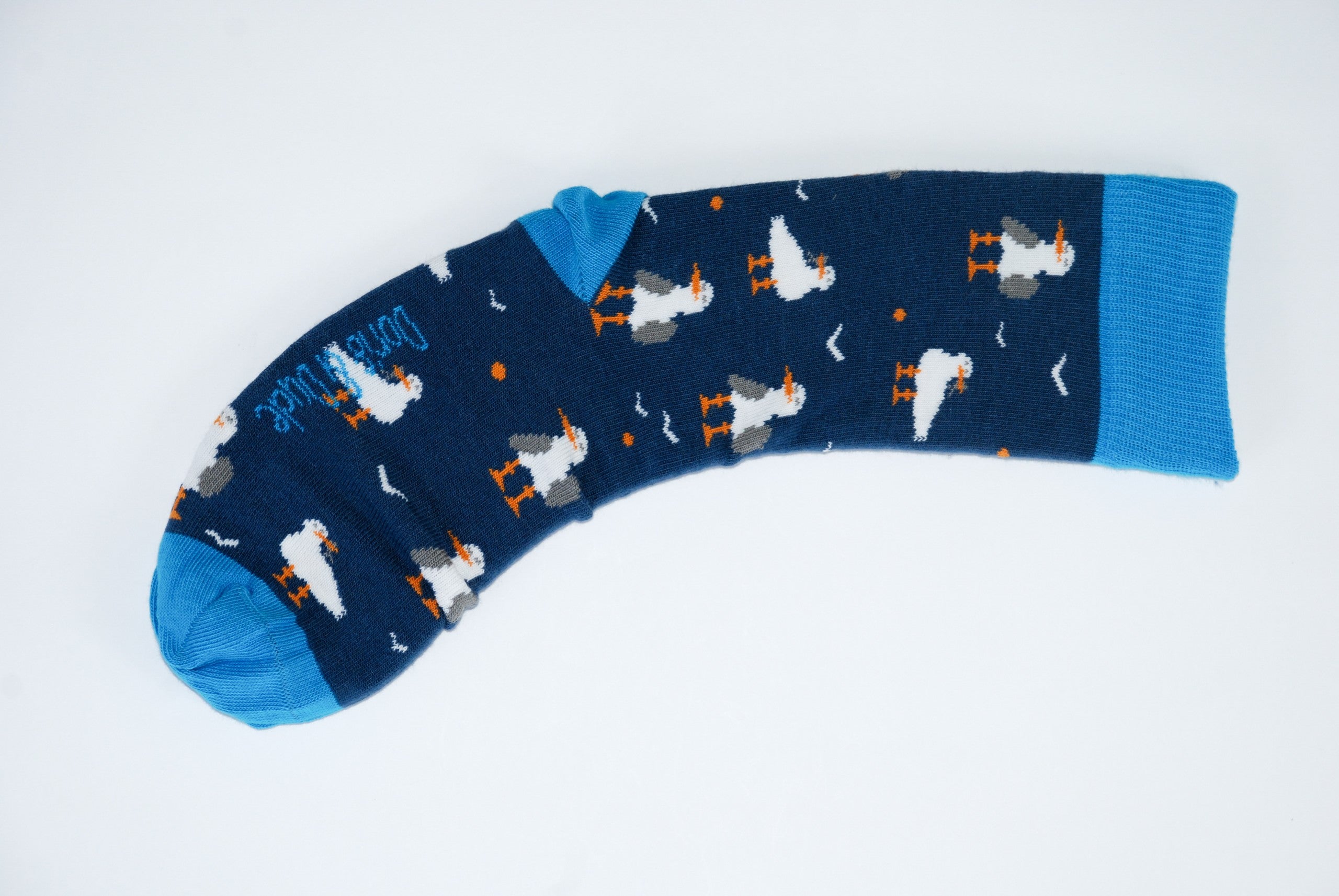 Doris and Dude Navy Seagull Socks UK 7 to 11