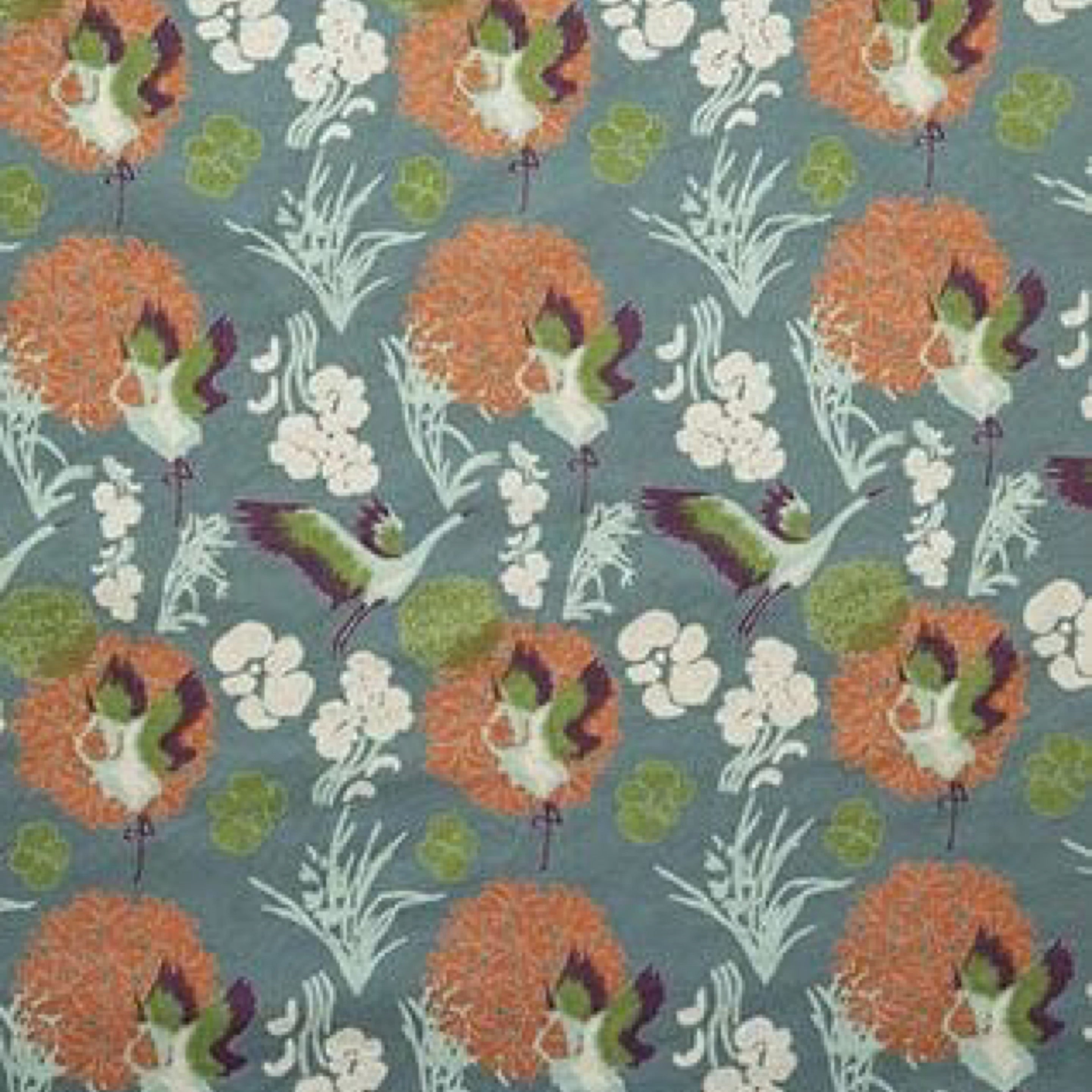 Les Touristes Handkerchief, Heron