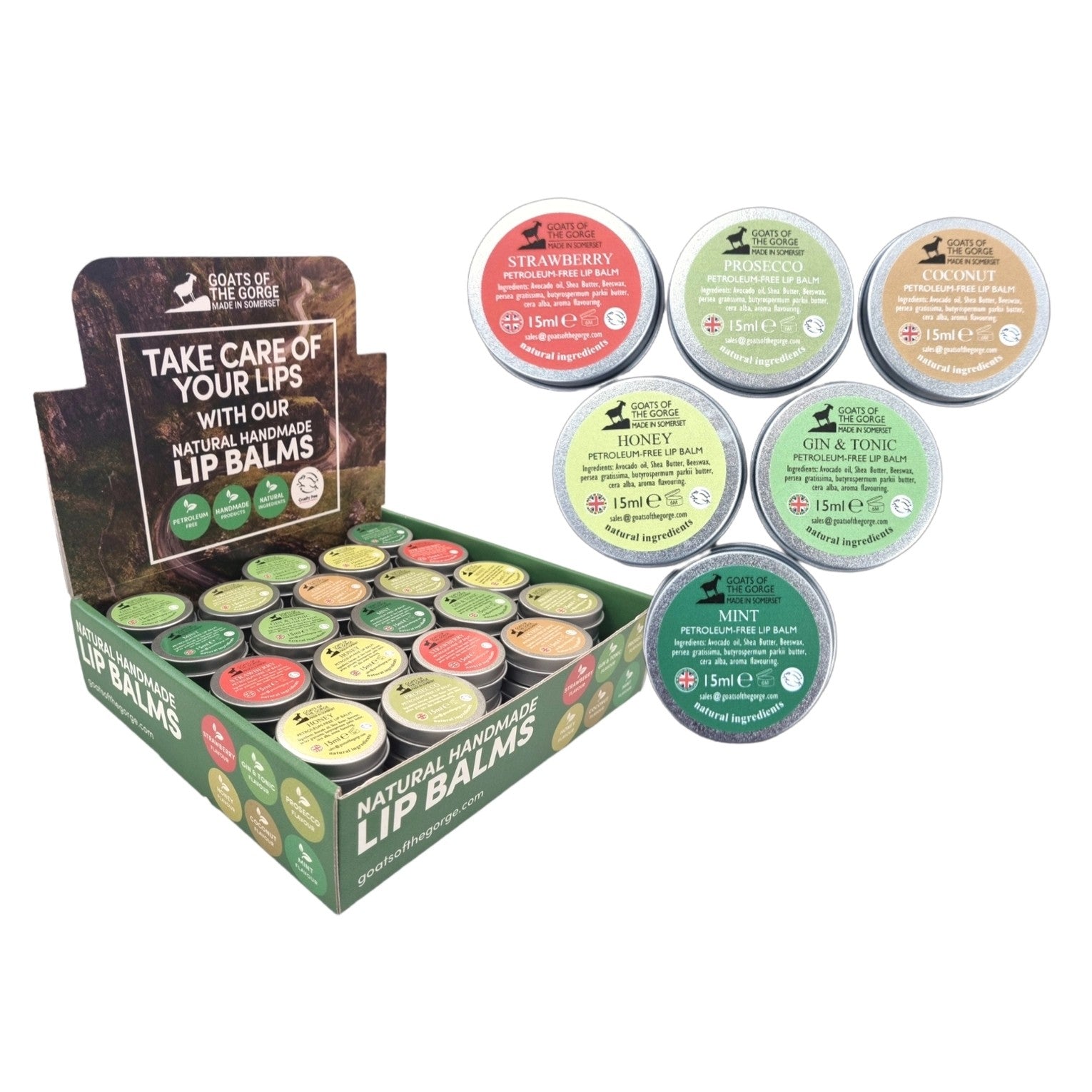 Natural Lip Balms