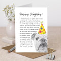 English Bulldog, Happy Woofday, Card