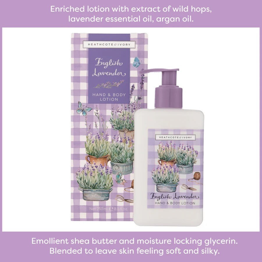 English Lavender Hand and Body Lotion - 250ml