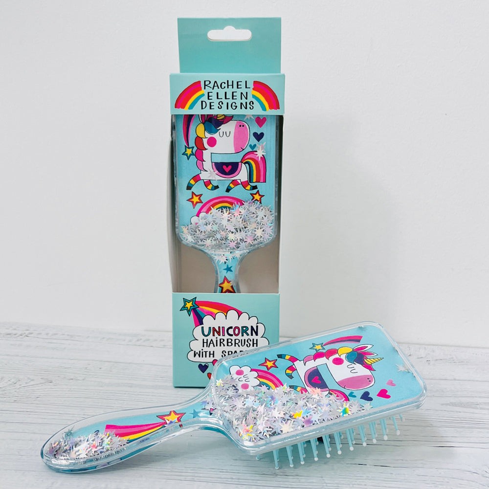 Blue Unicorn Children's Hair Brush