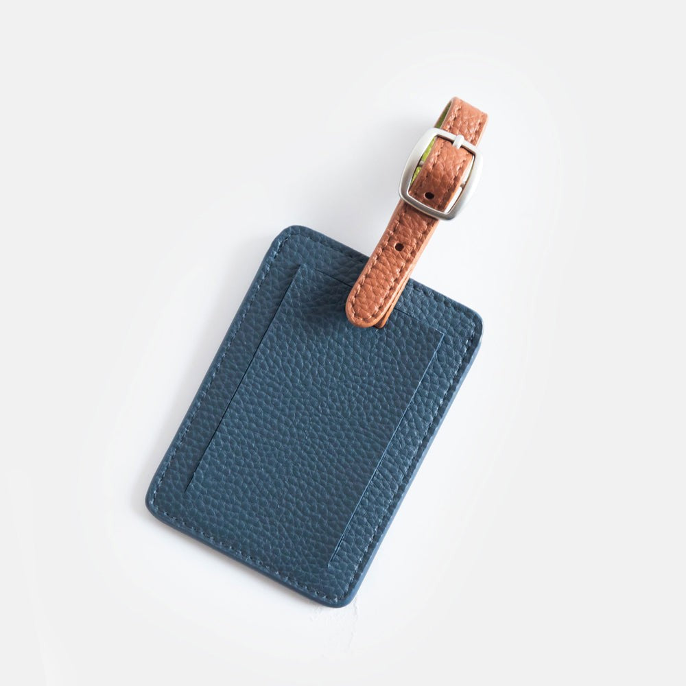 Navy / Black Luggage Tag - Caroline Gardner