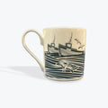 Bone China Mug - Fishermen at Sea