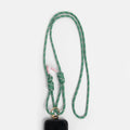 Green / Pink Long Phone Strap