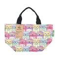 Foldable Lightweight Lunch bag - Glasses Cats