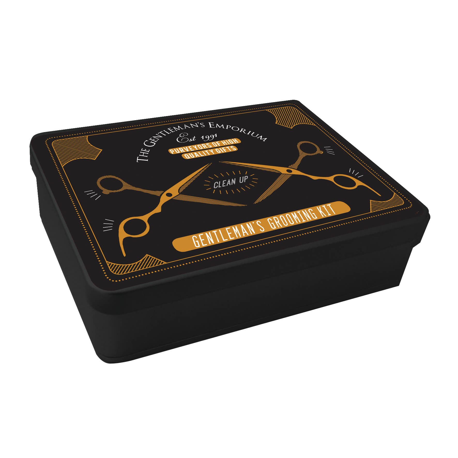Grooming Kit - Gentleman's Emporium - Stylish Tin