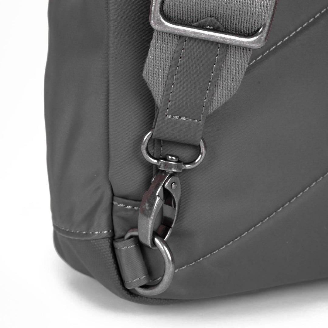 Roka Willesden Graphite Recycled Nylon Bag