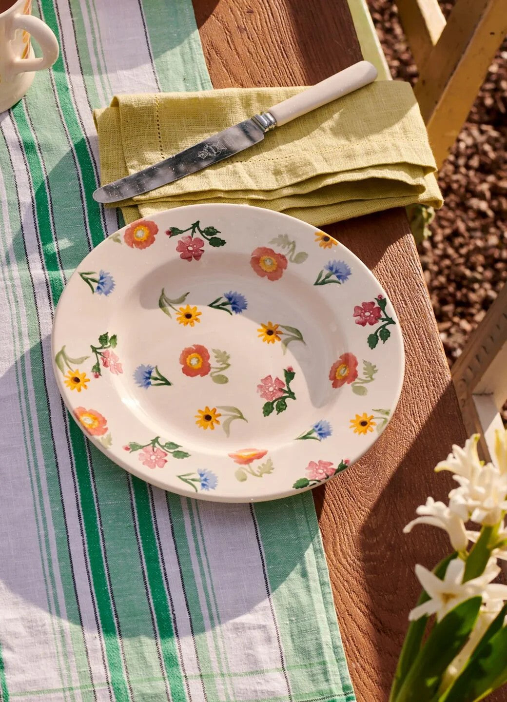 Emma Bridgewater Poppies & Pinks Dinner Plate 8.5 inch