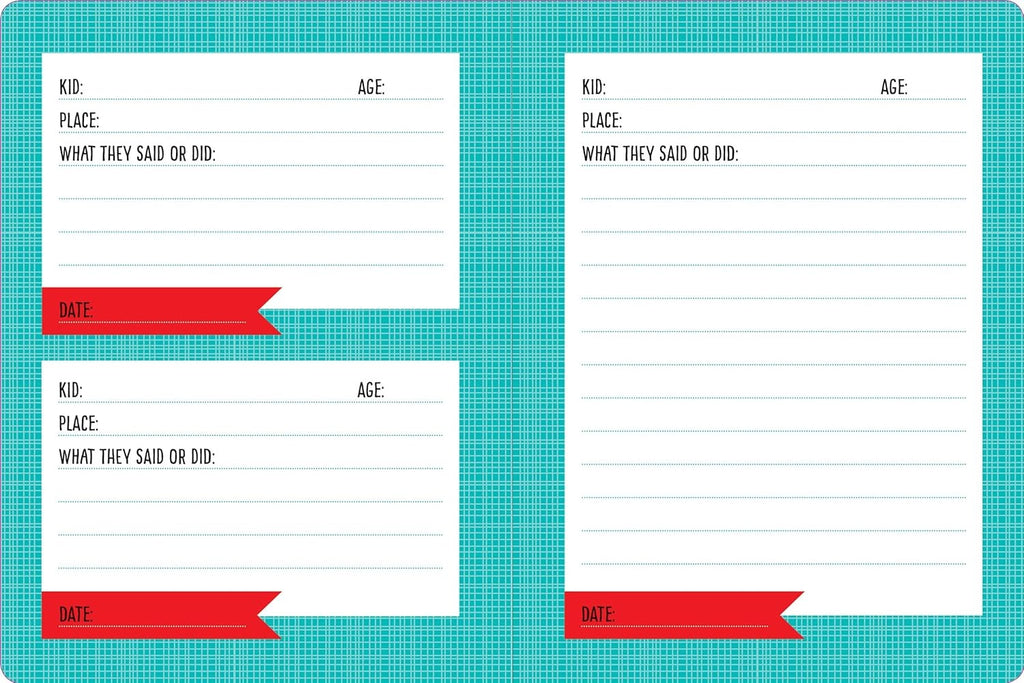 Journal - Stuff My Kid Said & Did
