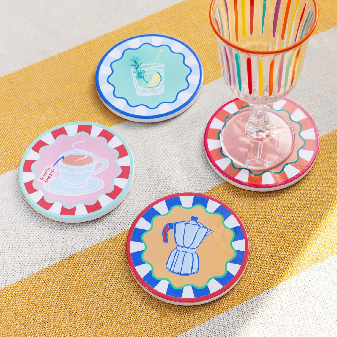 Coffee Drinks Coaster