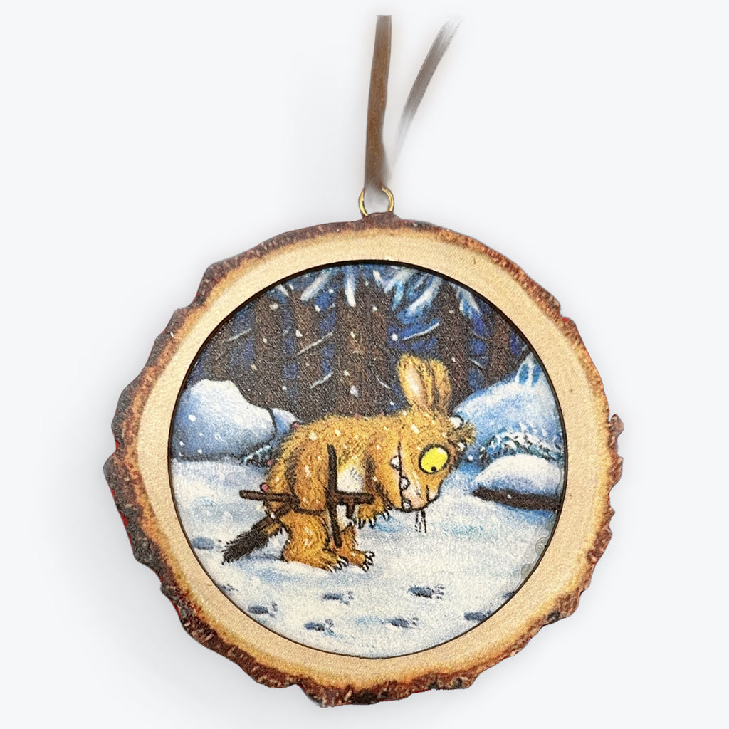 Hanging Decoration - Gruffalo's Child Wood Log