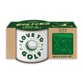 Gentleman's Emporium Enamel Golf Mug & Sock Set Gift Set