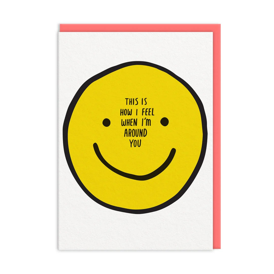 This Is How I Feel Greeting Card