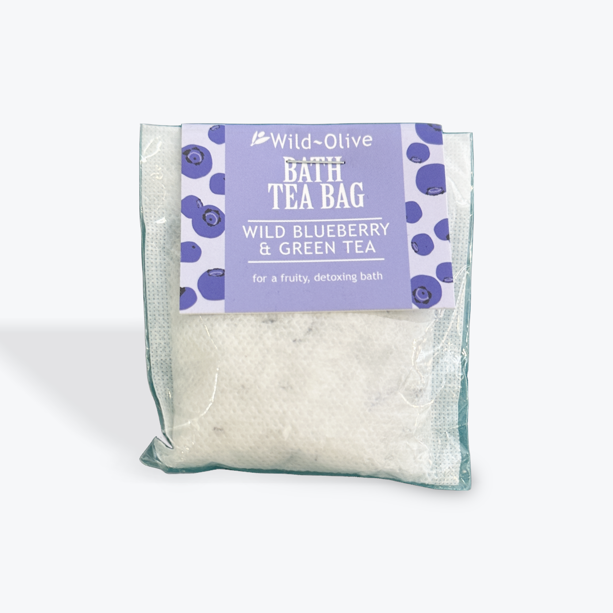 Wild Olive Bath Tea Bag Wild Blueberry and Green Tea