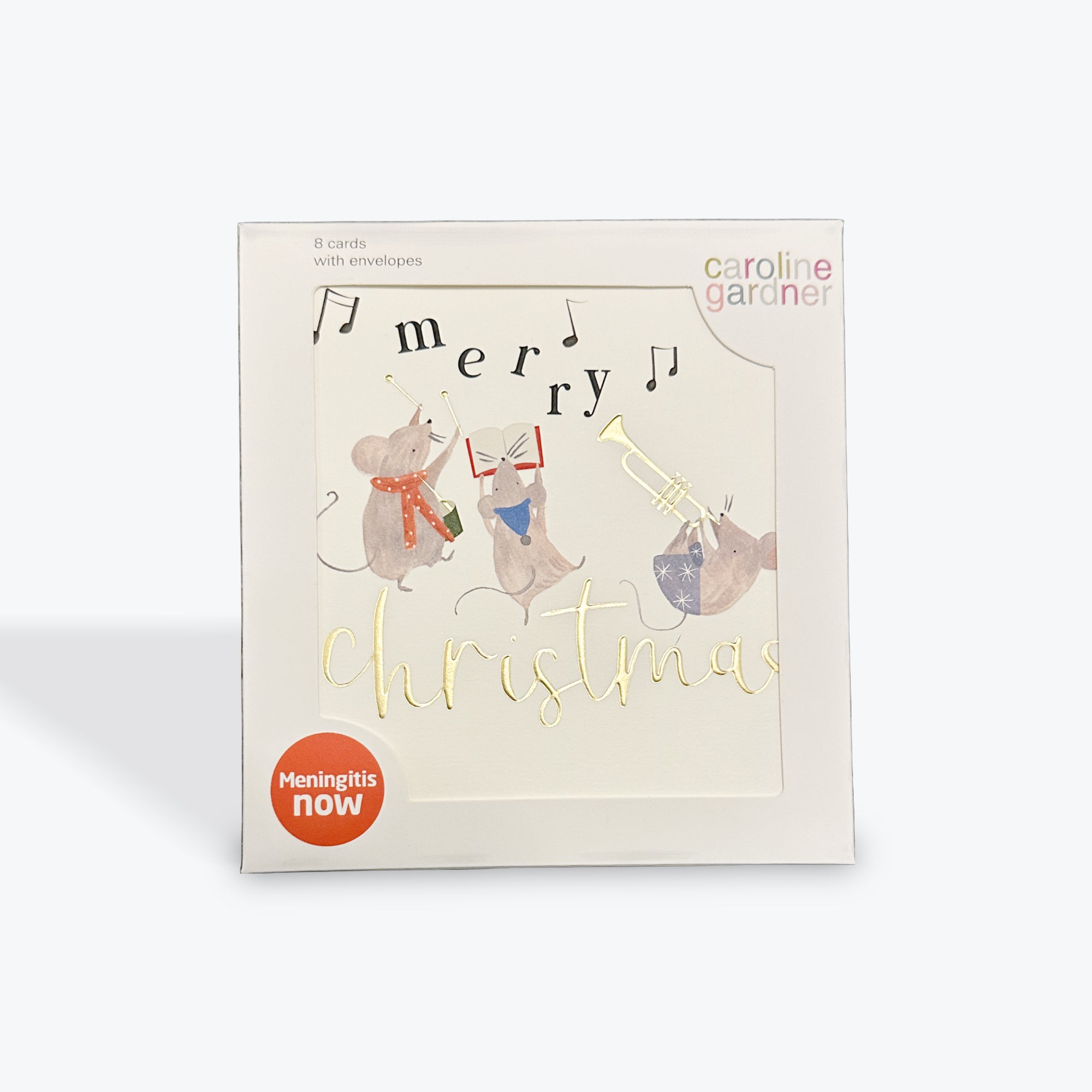 Merry Christmas Musical Mice 8 pack