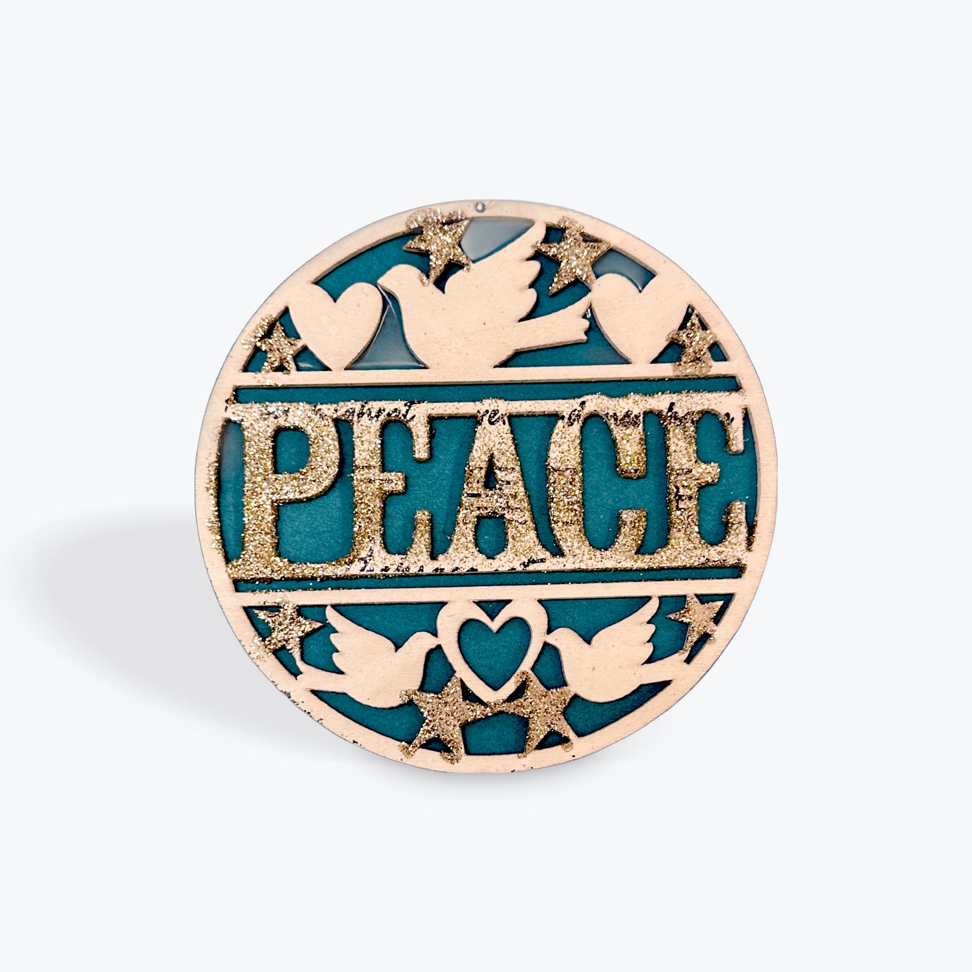 Sparkling Peace Tree Decoration