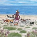 Sandy Paws - Greeting Card