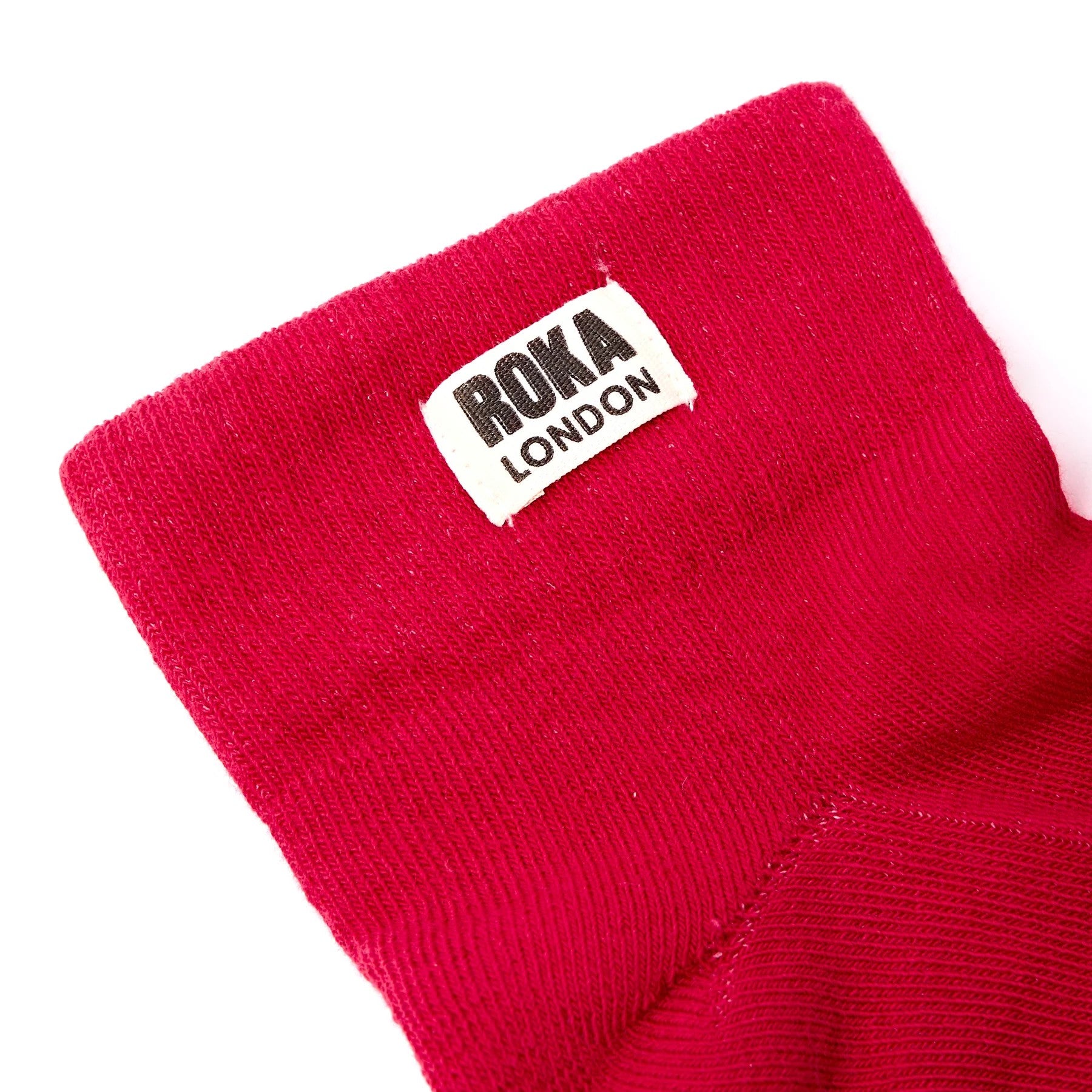 Roka Scarlet Organic Cotton Socks - one size