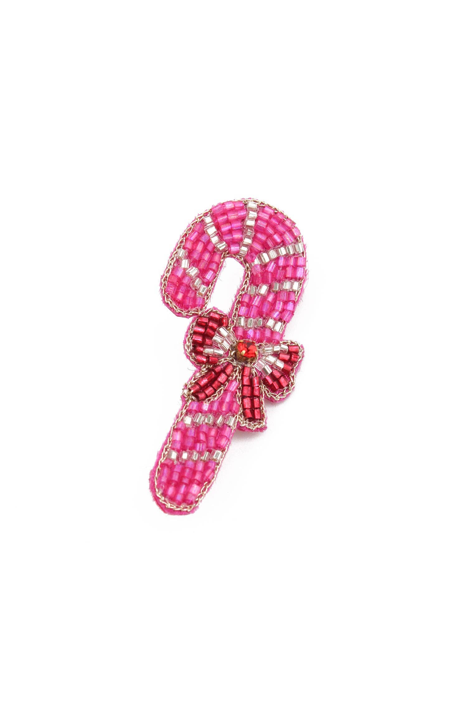 Candy Cane Brooch