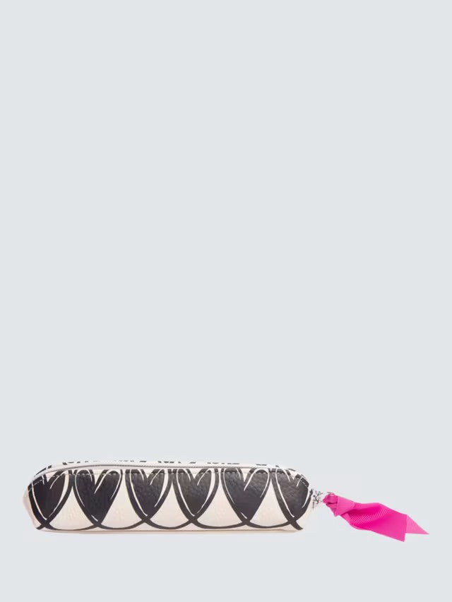 Mono Linked Heart Pencil / Make up Case
